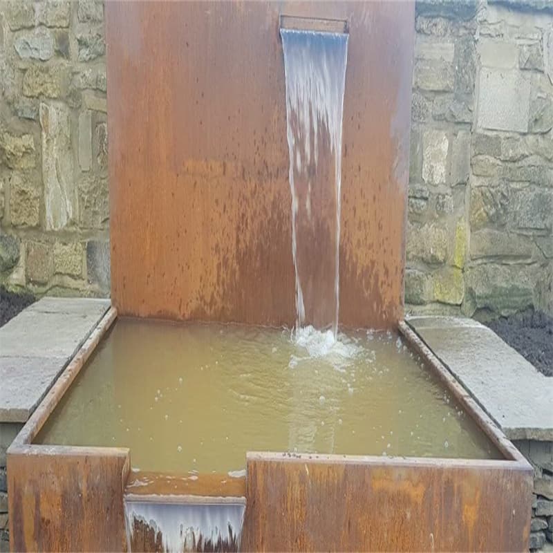 <h3>Corten Water Fountain For Garden Design USA-Corten Steel </h3>
